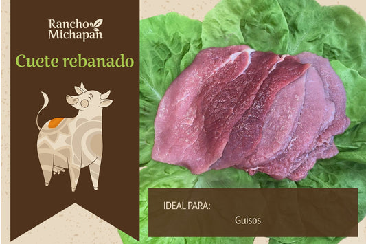 Cuete de Res Rebanado de 500 g