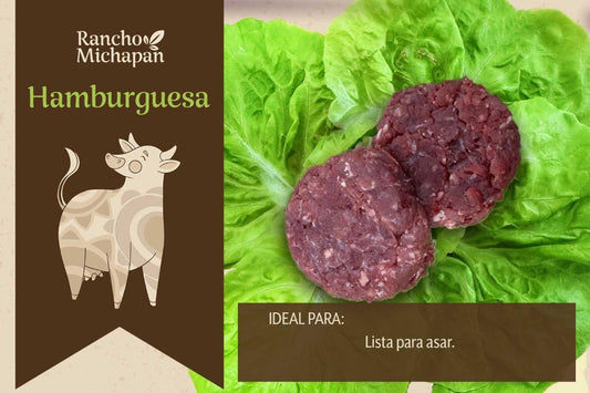 Hamburguesa Michapan (120 g) Paquete con 4 Piezas